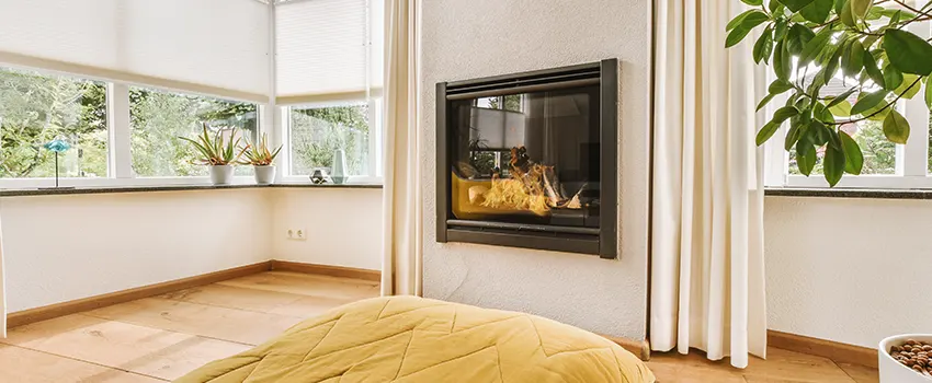 Residential Fireplace Ceramic Glass Installation in Beaver Dam, WI