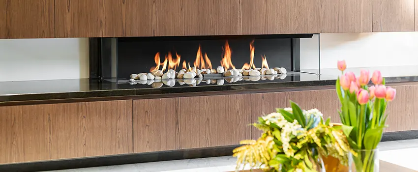 Double-height Fireplace Design Refurbishment in Beaver Dam, Wisconsin